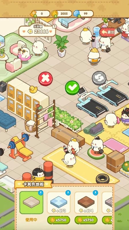 胖鸡运动馆免广告(Fat Chicken Gym)截图1