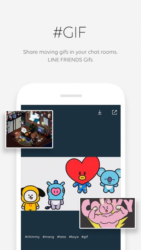 line friends壁纸截图3