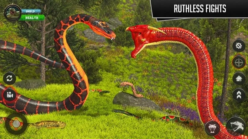 巨蟒吃人手游最新版(Anaconda Snake Simulator 2019)截图2