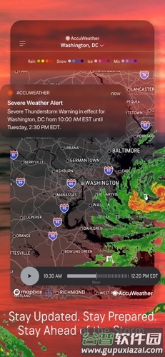 AccuWeather app截图2