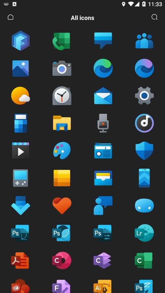 fluent图标包酷安版本截图1