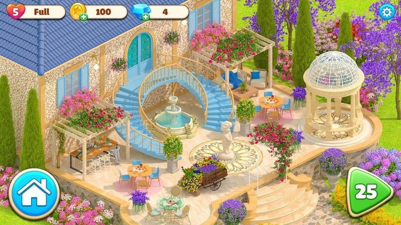 梦想家园和花园游戏最新版(Dream Garden)截图1