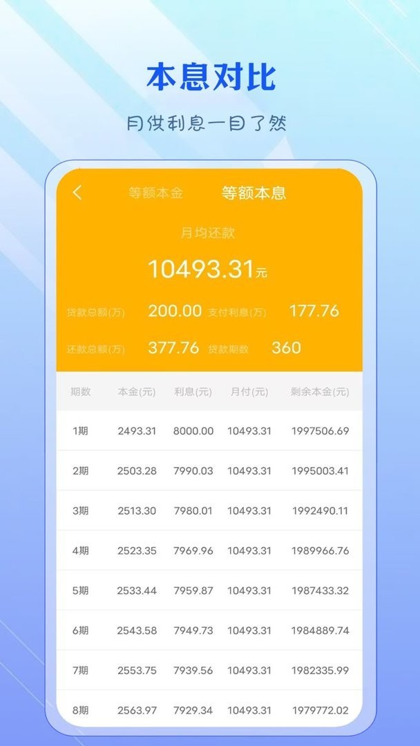 公积金计算器最新版本截图1