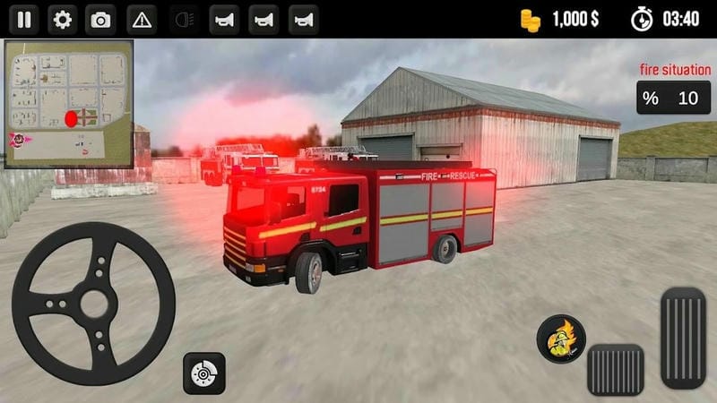 消防车模拟器手游(Fire Truck)截图2