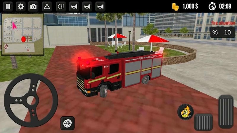 消防车模拟器手游(Fire Truck)截图3