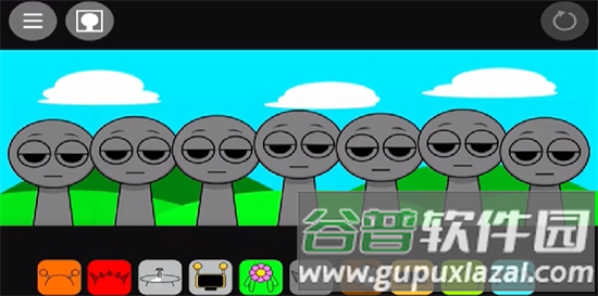 节奏盒子Sprunki第六阶段魔改版截图1