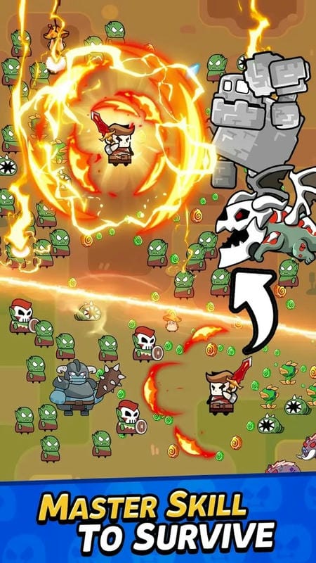 单挑幸存者游戏无限钻石(Solo Survivor Rogue Adventure)截图3