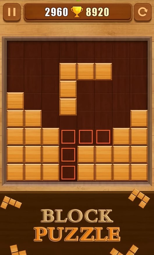 木块拼图最新版(Wood Block Puzzle)截图2