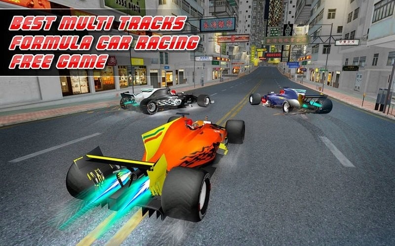 方程式赛车模拟器无限金币版(Formula Car Racing Simulator)截图1
