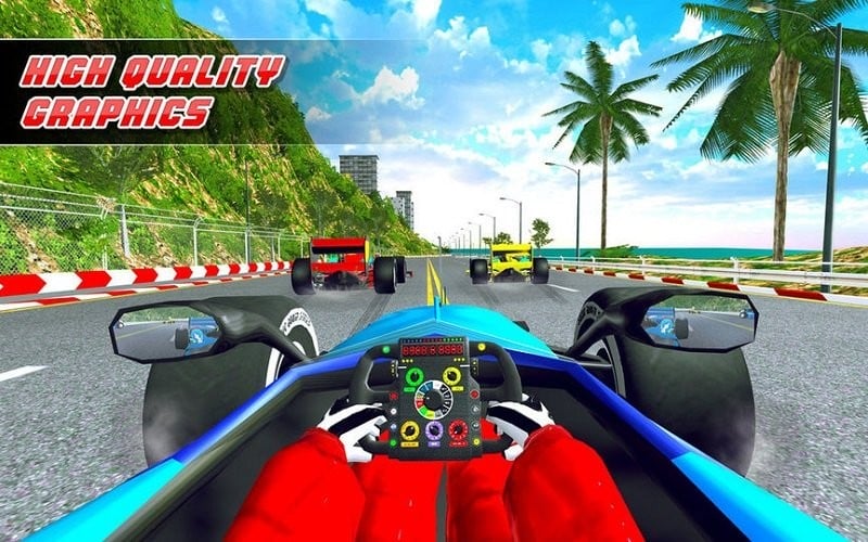 方程式赛车模拟器无限金币版(Formula Car Racing Simulator)截图2