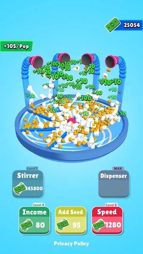 爆米花闲置3D免广告(Popcorn Idle 3D)截图2