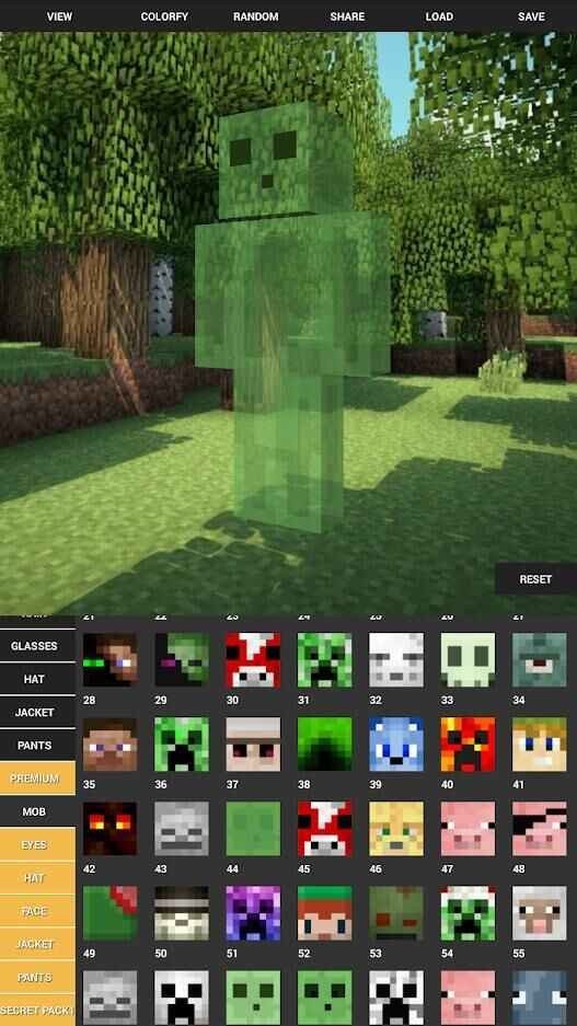 我的世界人物皮肤编辑器(Custom Skin Creator)截图2