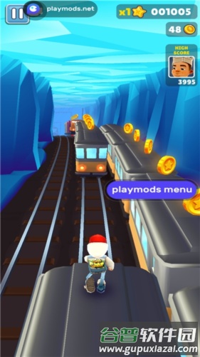 地铁跑酷ff内置菜单版2023游戏特色