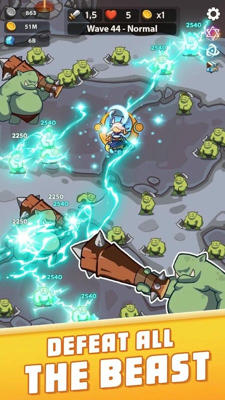 帝国王国闲置塔防免内购版(Empire Kingdom TD)截图2