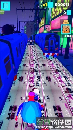 地铁跑酷根灿8000公益版截图4