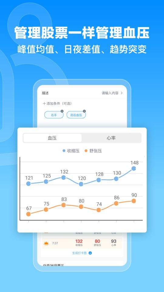 撼高组血压血糖软件截图4