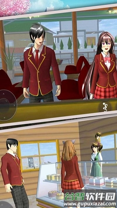 高校女生樱花校园模拟最新版截图4