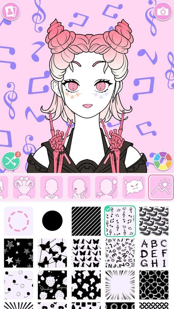 蝴蝶怪物头像制作器免广告(Vlinder Monster Avatar Maker)截图1