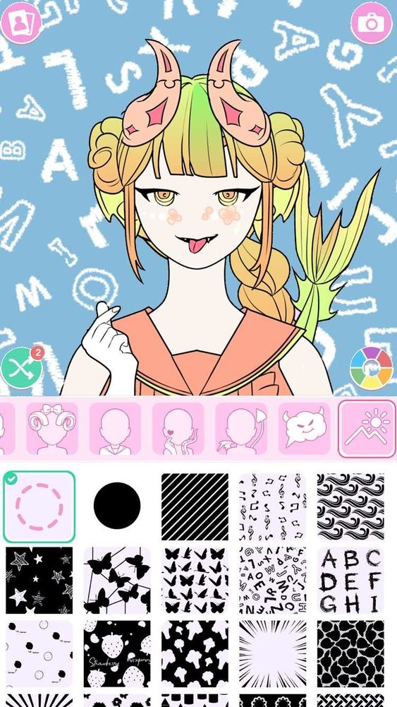 蝴蝶怪物头像制作器免广告(Vlinder Monster Avatar Maker)截图4