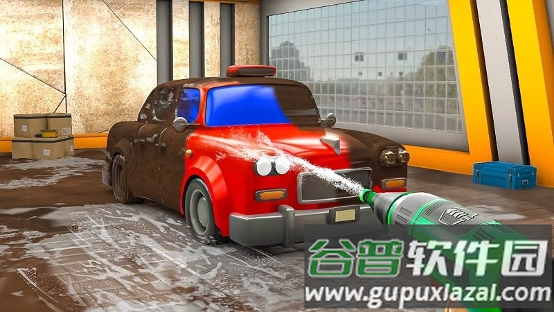 高压水枪洗车模拟器游戏截图3