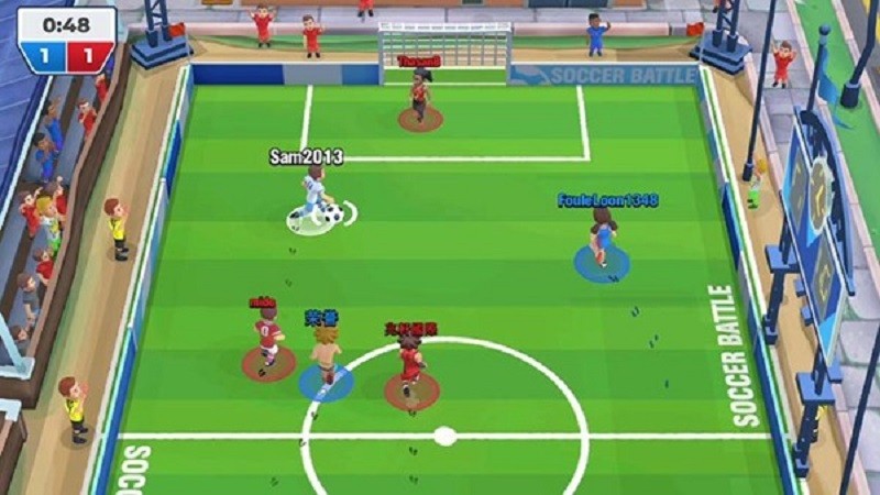 足球之战游戏(Soccer Battle)截图3