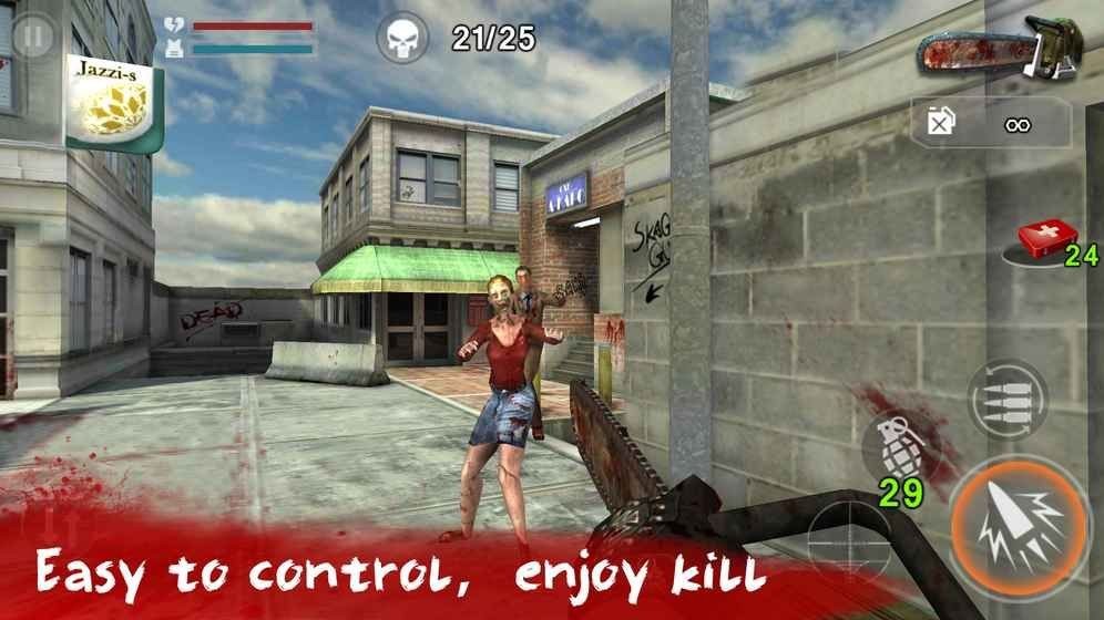 末日都市僵尸大战无限金币版(Doom City Zombie Killing)截图1