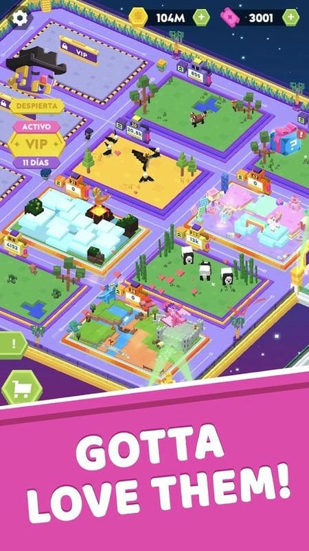 空闲之星动物园破解最新版(Idle Star Zoo)截图2