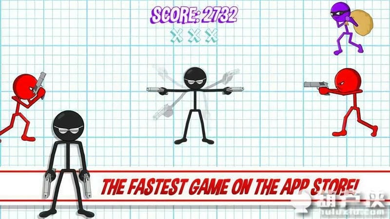 火柴人枪战2破解版(Gun Fu Stickman 2)截图2