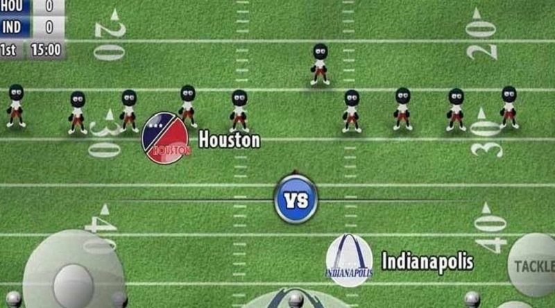 火柴人橄榄球(stickman football)截图1
