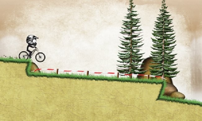火柴人山地飙车(Stickman Downhill)截图1
