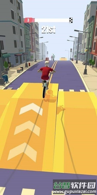 骑行障碍赛游戏(ramp it up)截图1