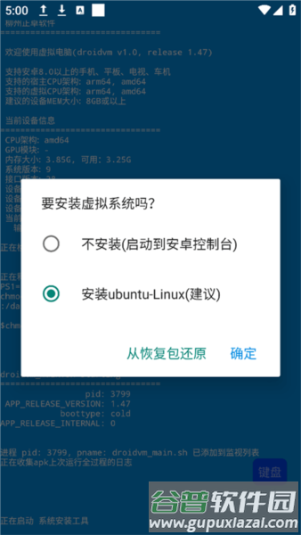 droidvm虚拟电脑app截图2