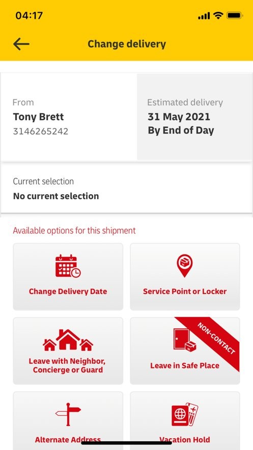 DHL国际快递查询(DHL Express)截图3