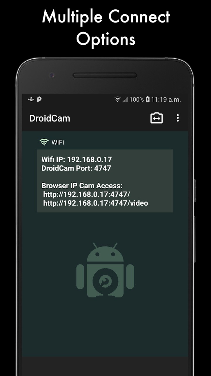 droidcam手机端截图1