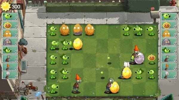 植物大战僵尸双人版宅宅萝卜(Plant Vs Zombie Garden Battle)截图1
