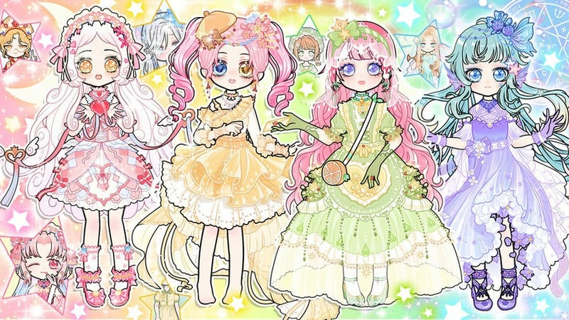 卡哇伊装扮女孩游戏