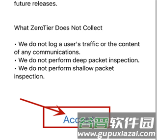 Zerotier One app