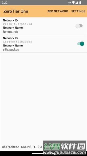 Zerotier One app截图1