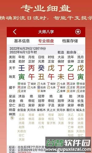 大师八字软件截图3