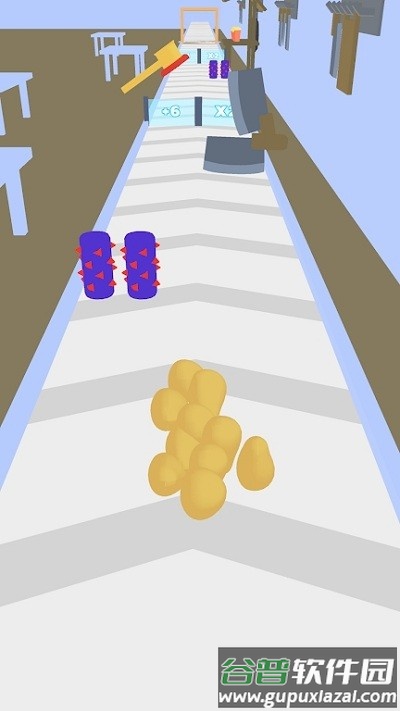 马铃薯群跑手机版(potato crowd 3d)截图3
