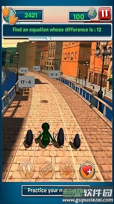 马达加斯加的企鹅芝士条快跑游戏(dibble dash)截图2