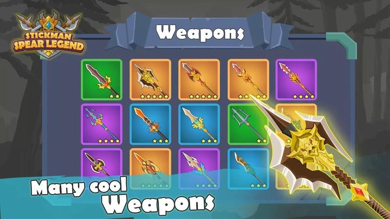 火柴人长矛传奇内购版(Stickman Spear Legend)截图3