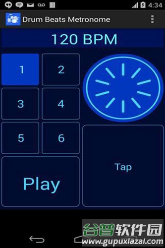 鼓声节拍器app截图2