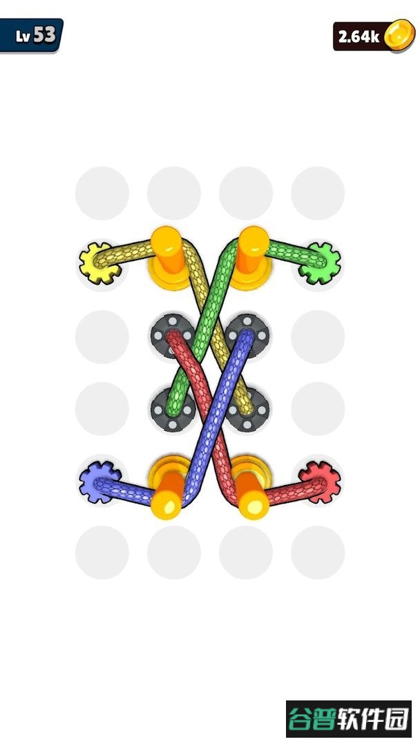缠绕的绳结游戏免广告(Twisted Tangle)截图2