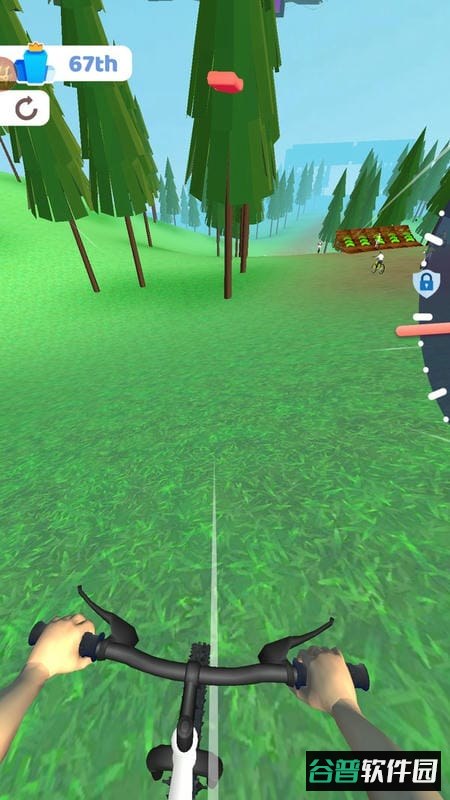 3D疯狂自行车手机版截图2