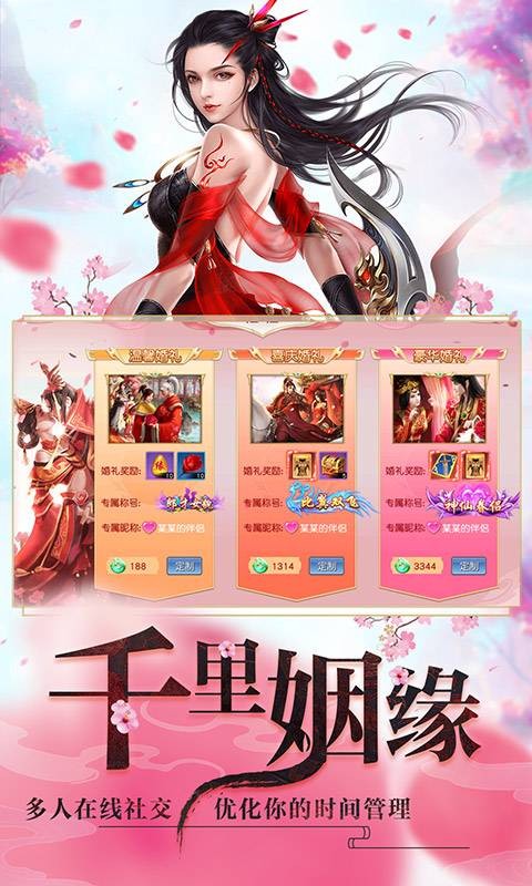 漫天花剑雨手游截图1