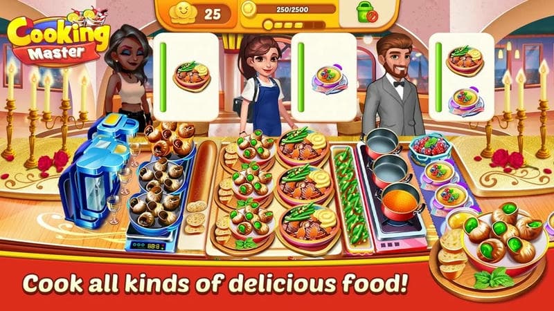 烹饪大师餐厅游戏破解版截图3