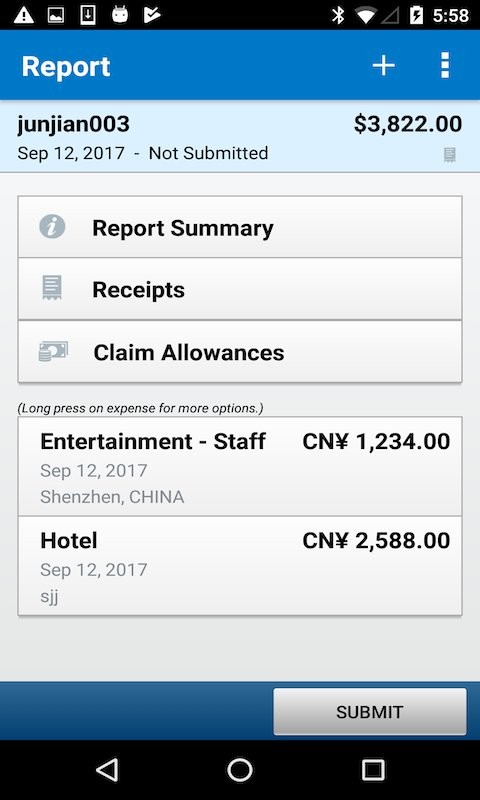 SAP Concur app截图3