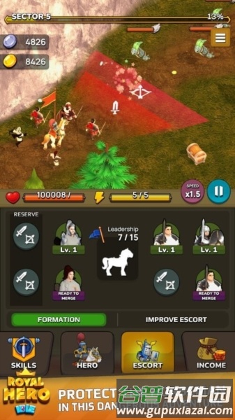 放置皇家英雄内置菜单最新版截图2