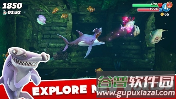 饥饿鲨世界3d无限钻石金币版截图2